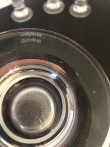 lot 183 image: SET OF 4 VINTAGE WATERFORD FOOTED PILSNER GLASSES