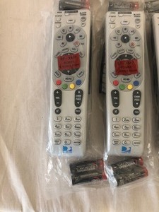 lot 200 image: NEW IN PACKAGE LOT OF 9 DIRECT TV UNIVERSAL REMOTES WITH BATTERIES 
