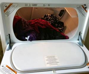 lot 350 image: WHIRLPOOL ELECTRIC DRYER - WORKS - USED RECENTLY