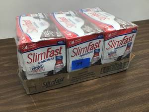 lot 39 image: 3 Cases Slim Fast Original
