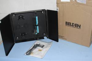 lot 36 image: Belden Fiber Express FiberExpress Wall Mount Patch Panel Box