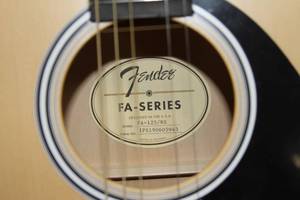 lot 50 image: Fender FA-125 Dreadnought Acoustic Guitar - Natural