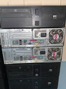 lot 87 image: (8) Hewlett-Packard (HP), ComputersPCs