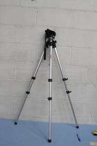 lot 84 image: Manfrotto  Bogen Pro Video Tripod with 3130 Micro Fluid Head