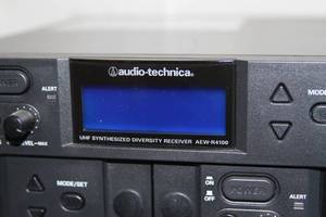 lot 96 image: Lot of Five (5) Audio-Technica Frequency Agile True Diversity UHF Pro Audio Receivers