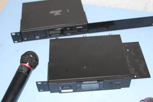 lot 97 image: Miscellaneous Lot of Audio-Technica Wireless Microphone Receivers & Accessories