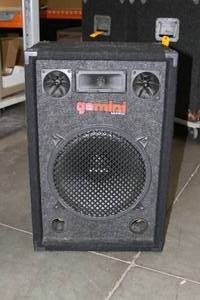 lot 125 image: Gemini Large Pro Audio Stage Monitor Large Venue (Concert Theater Club) Speaker