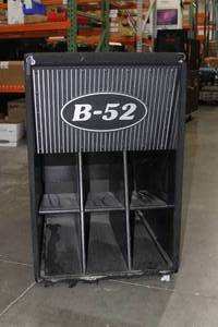 lot 127 image: B-52 LX18 Bass Folded-Horn Road Rugged 18 Subwoofer