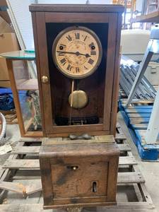 lot 119 image: Very Heavy Tim Synchro Olton Birmingham Clock