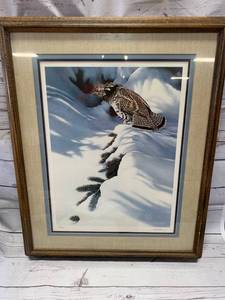 lot 124 image: Van Gilder Signed  Numbered 25 x 30 Framed Art