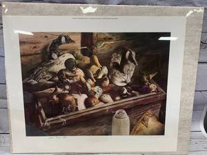 lot 136 image: Signed & Numbered 1979 Charles Fritz 19 x 23 Art