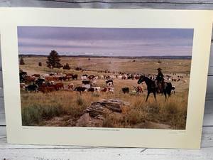 lot 138 image: Signed & Numbered Phil Bell 16 34 x 24 Artwork