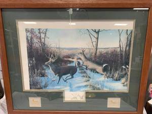 lot 140 image: Leo Stans 1994 Limited Edition Art 24 34 x 30 12