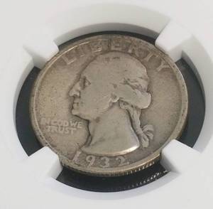 lot 09 image: 1932-S WASHINGTON QUARTER VG8 NGC