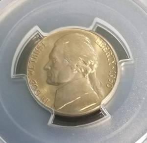 lot 11 image: 1950-D JEFFERSON NICKEL MS66 PCGS KEY DATE COIN