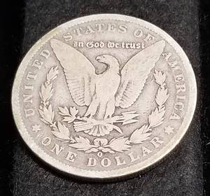 lot 17 image: 1886-O MORGAN SILVER DOLLAR