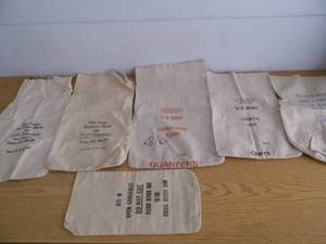 Lot of Bank Bags