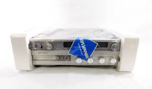 lot 136 image: New Vintage 1970s Open Box Sylvania Compact Stereo Receiver 8 Track With Speakers Model CP822-1
