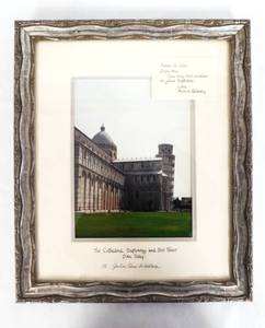lot 69 image: Framed 2002 The Cathedral, Baptristy and Bell Tower Pisa, Italy Framed Print
