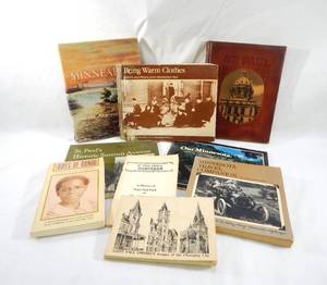 lot 27 image: Lot of Vintage Minnesota Historical Books