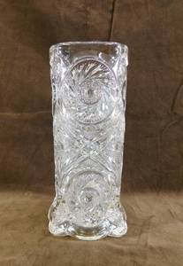 lot 101 image: Vintage Lead Crystal Vase