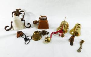 lot 184 image: Lot of Vintage Bells