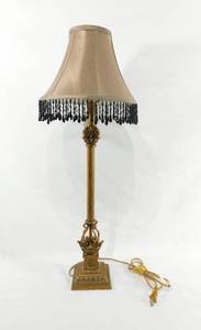 lot 76 image: Tall Table Lamp