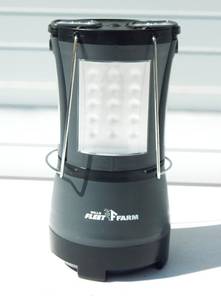 lot 118 image: Fleet Farm Lantern With Removable Flashlights