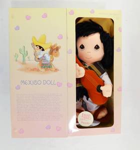 lot 208 image: Vintage 1999 Limited Edition Precious Moments Dolls of the World Mexico Doll
