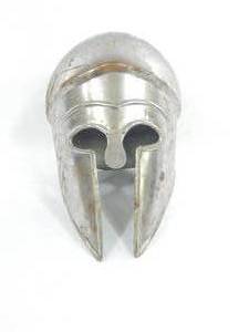 lot 16 image: Vintage Reproduction Metal Gladiator Helmet