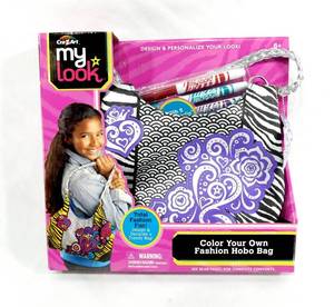 lot 214 image: New Cra-Z-Art Color Your Own Fashion Hobo Bag