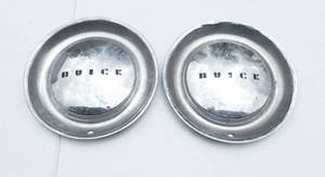 lot 172 image: Set of Two Vintage Buick Hubcaps