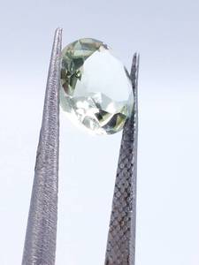 Beautiful 2 Carat Yellow, Green, Blue Color-Shifting Gemstone Round Cut