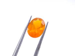 1 Carat Natural Fire Opal Oval Cut