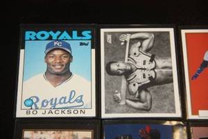 Bo Jackson Lot  10 Different Cards with Rookies