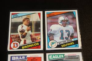 NFL Quarterback Rookie Card Lot  4 Different Rookie Cards