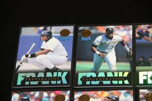 1993 Leaf Frank Thomas 10 Card Complete Insert Set