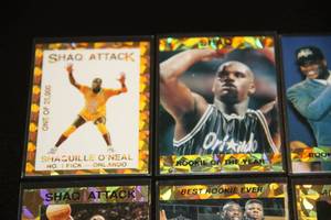1992-93 Limited Edition Gold Foil Promo Shaquille ONeal Complete Set