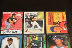 Autographed Baseball Card Lot #1  9 Cards