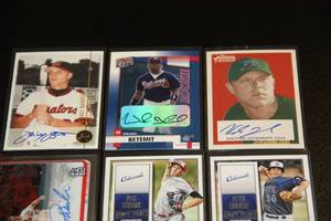 Autographed Baseball Card Lot #2  9 Cards