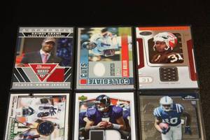 NFL Football Jersey Relic Lot #1  9 Cards