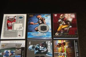 NFL Football Jersey Relic Lot #2  9 Cards