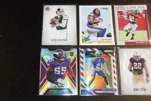 Minnesota Vikings Current Stars Rookie Card Lot  8 Cards
