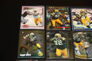Reggie White Football Card Lot  15 Different Cards