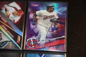 Miguel Sano Rookie and Insert Lot  8 Cards