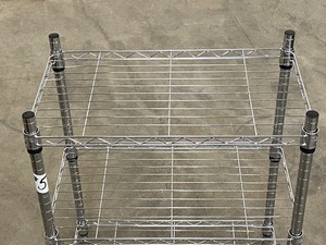 lot 5 image: Honey-Can-Do Steel Shelf