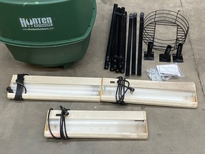 lot 52 image: Box Of Assorted Moultrie Deer Feeder & 24 Lights