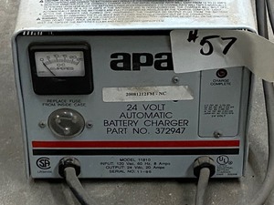 lot 57 image: APA 24Volt Battery Charger