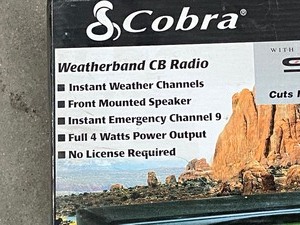 lot 63 image: Cobra 18-WXST Sound Tracker System