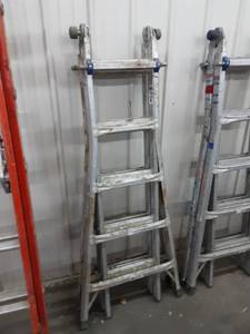 Werner 21 Multi Ladder 300 Lbs. Aluminum